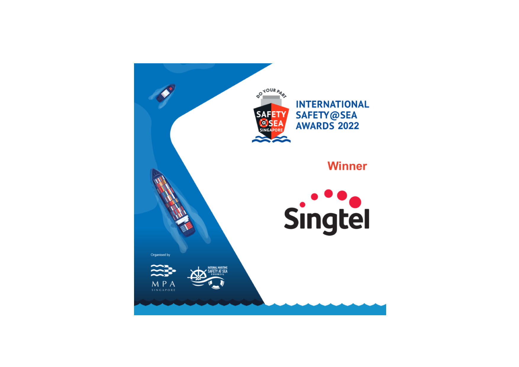 MPA Awards winner 2022 - Singtel